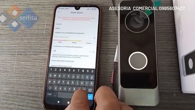 Configuración VTO1301R-W DAHUA