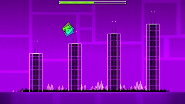 Geometry Dash| 1 уровень. смотреть онлайн