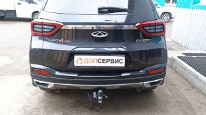 Фаркоп на Chery Tiggo 4, 4 Pro, легкосёъмный шар под квадрат.