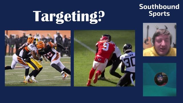 Helmet To Helmet Targeting Hits: Antonio Brown Vs JuJu Smith Schuster