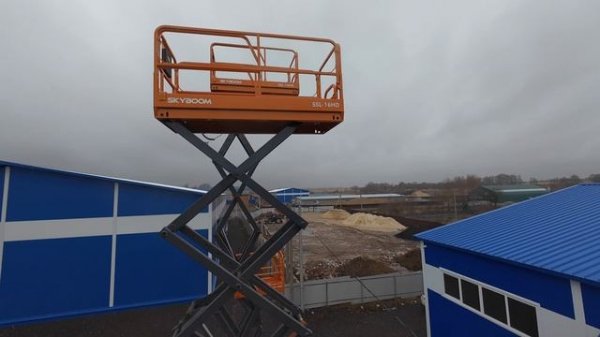 Электрические ножничные подъёмники SSL-08HD, SSL-14HD, SSL-16HD