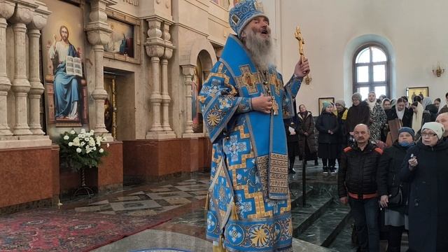 Проповедь митрополита Иоанна в праздник Благовещения Пресвятой Богородицы смотреть онлайн