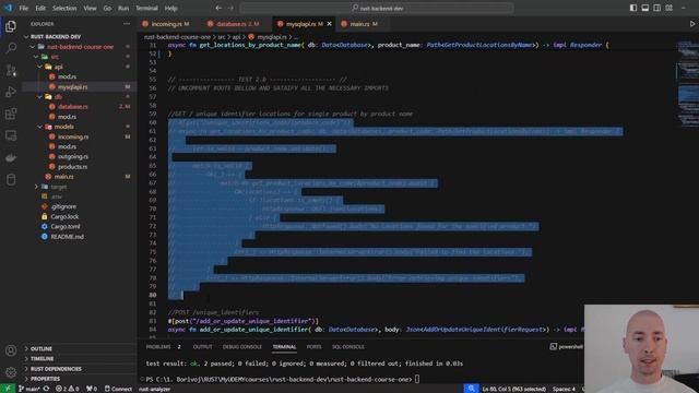 Rust Backend Development FULL COURSE 2024 - check description for Part 2 смотреть онлайн
