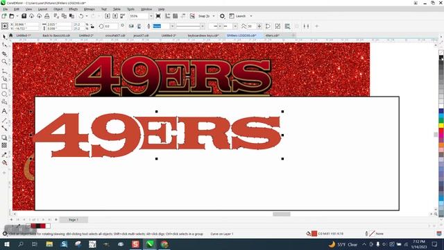 Corel Draw Tips & Tricks PDF File and change the whole logo Part 2 смотреть онлайн