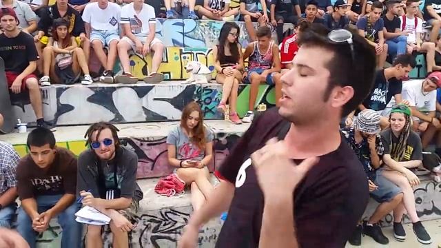 LEXICO LIRICO VS IRK (Octavos) / Batallas de Gallos Reus Skatepark смотреть онлайн