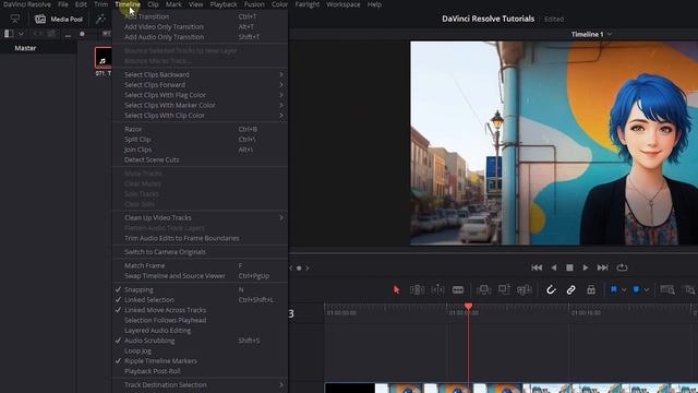 How to DISABLE Audio When Moving Timeline Play head in DaVinci Resolve смотреть онлайн