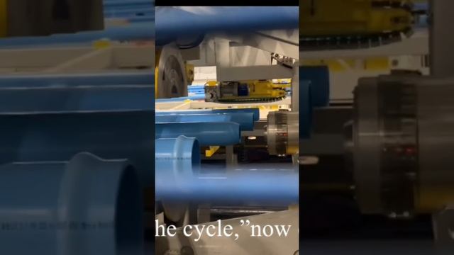 Automation belling machine, we make special pvc pipe смотреть онлайн