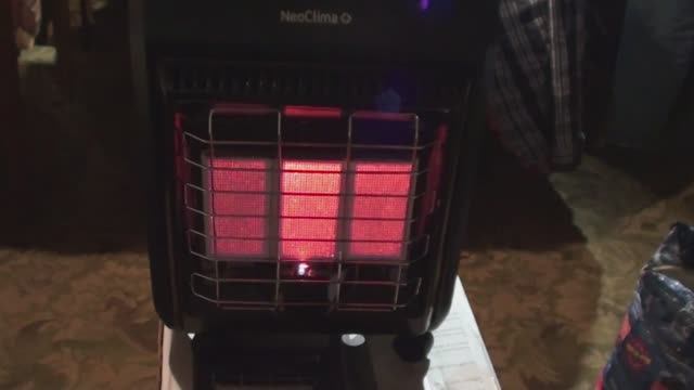 Обзор и первый запуск газового инфракрасного обогревателя NeoСlima смотреть онлайн