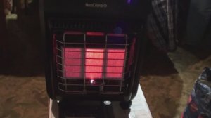 Обзор и первый запуск газового инфракрасного обогревателя NeoСlima