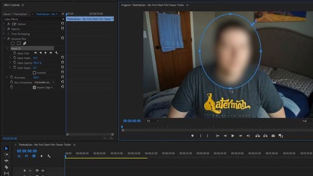 Automatic Mask Motion Tracking | Adobe Premiere Pro Tutorial | Edit With Andy смотреть онлайн