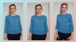 Джемпер "Anastasia"./ Подробное видео-описание.