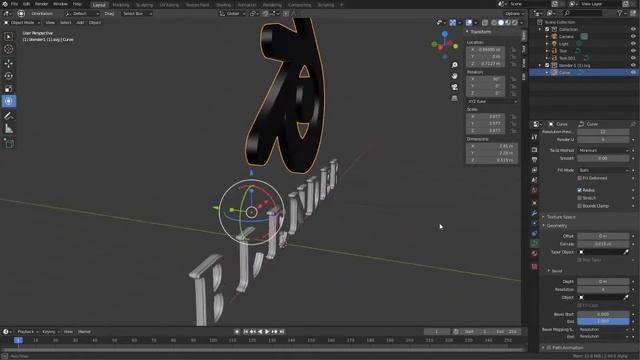 Como fazer sua logo 3D Animada no blender! #1 смотреть онлайн