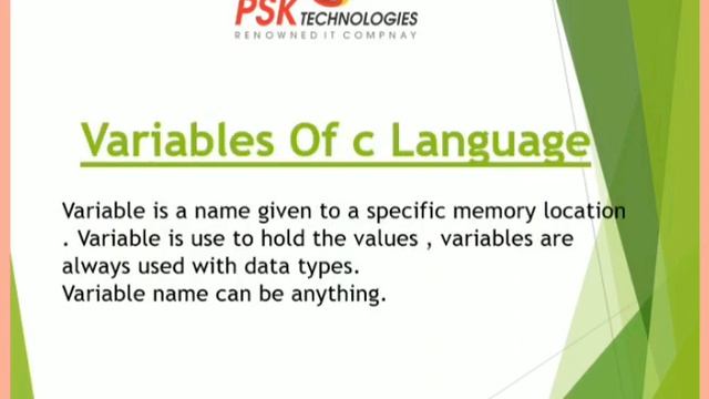 C & C++ language Course | Software Development Courses | PSK Technologies Nagpur смотреть онлайн