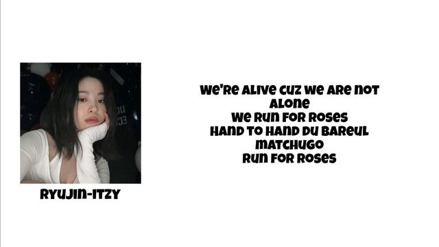 SING IF YOU SEE YOUR BIAS Nmixx-Run For Roses