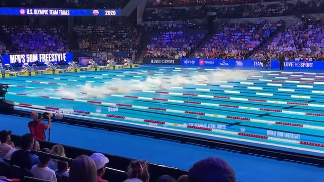 Men’s 50m Freestyle Semifinal | Michael Andrew | US Olympic Swimming Trials 2021 смотреть онлайн