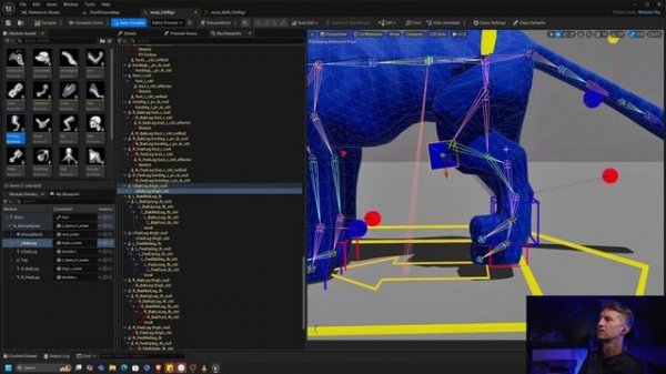 Quadruped Leg 101 - Modular Control Rig Setup