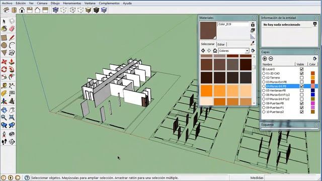 Sketchup Pro - Trabajar con AutoCAD y Sketchup Pro 03 смотреть онлайн