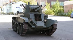 Танк БТ-7, выставка "Моторы Войны", сентябрь 2024