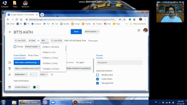 Zoom Class Schedule Tutorial in Nepali смотреть онлайн