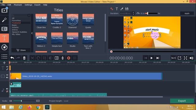 شرح برنامج موفافي فيديو اديتور Movavi Video Editor смотреть онлайн