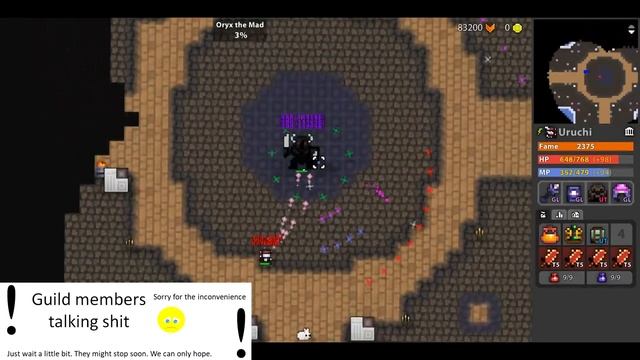 Rotf - Oryx 2 and Oryx 3 Solo Wizard смотреть онлайн