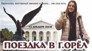 ПОЕЗДКА В г.ОРЁЛ | барахолка, винтаж.магазин и жизнь, как она есть!