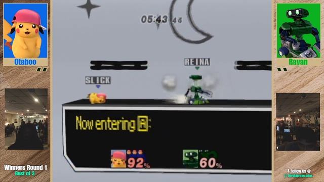 Office Hours #56 - Winners Round 1 - Otaboo (Pikachu) vs Rayan (ROB/Sheik) Part 1 смотреть онлайн