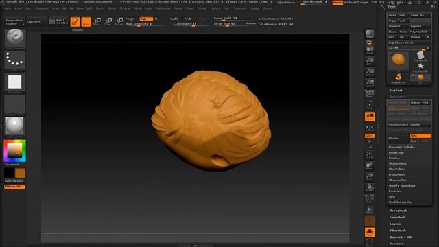 Zbrush modeling - 몬스터길들이기 환상의도로시 # 6 смотреть онлайн