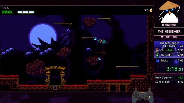 (6:52) The Messenger Speedrun - Under 7 min!!! 8 Bit NG+ OOB смотреть онлайн