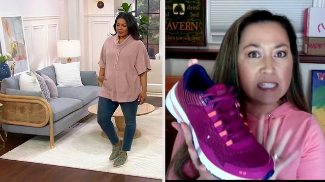 Ryka Mesh Lace-up Walking Sneakers - Balance on QVC смотреть онлайн