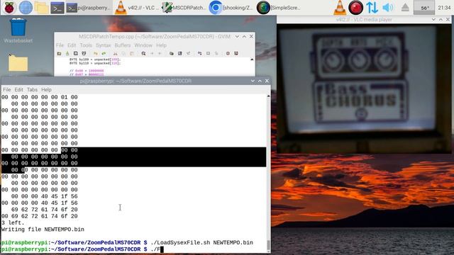 Zoom MS-70 CDR: Writing TapTempo To Pedal