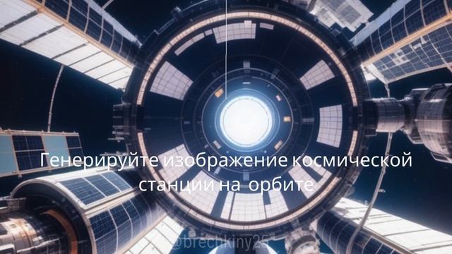 Как ИИ превращает слова в космические видения: Создаем станцию мечты смотреть онлайн