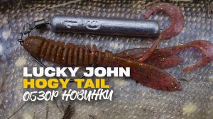 Универсальный и Уловистый Силикон на Щуку Судака и Окуня Lucky John Hogy Tail 2.5 Обзор