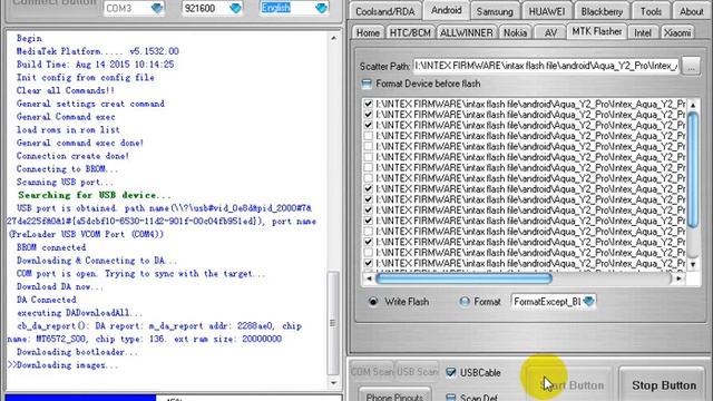 HOW TO FLASH INTEX AQUA Y2 PRO