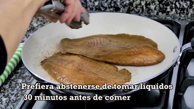 Tilapia en soya, mostaza y miel смотреть онлайн