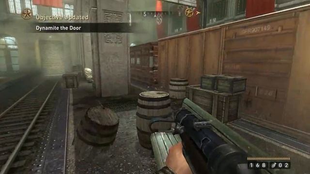 Let's Play Wolfenstein (2009)-Ep 1: Shootout At The Train Station