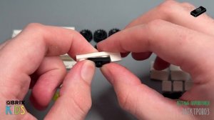 Собираем электровоз из конструктора QBRIX KIDS - детские конструкторы с видеоинструкцией