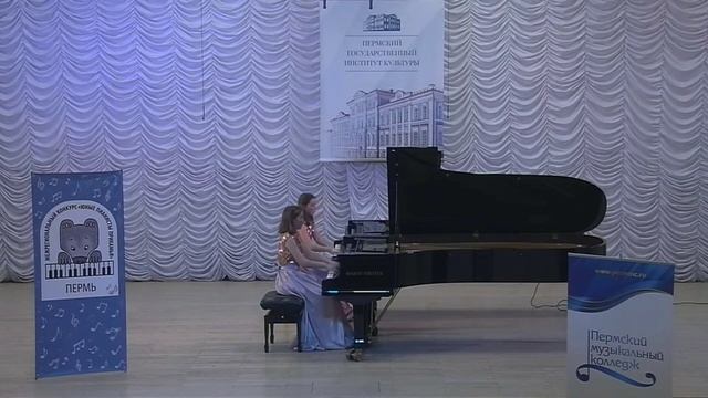 К. Гуаставино Романс для двух фортепиано op.2 №1 Иващенко Мария и Иващенко Анастасия смотреть онлайн