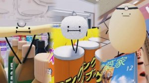 🌑ПРЯТКИ В ТЕМНОТЕ! Играем с Cookie Dough Scraps, Nori Sushi и Ostrich Egg в Secret Staycation Dark