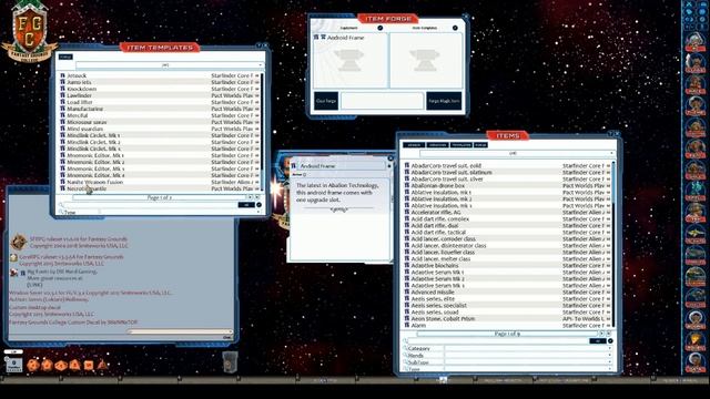 Fantasy Grounds | Starfinder | How to Create an Android Upgrade Slot смотреть онлайн