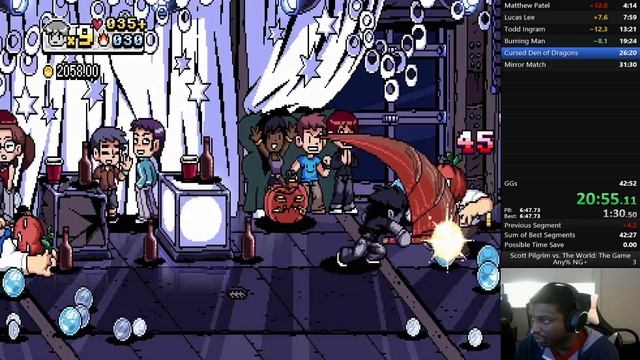 Scott Pilgrim vs. the World: The Game Complete Edition Any% NG+ in 41:48 смотреть онлайн