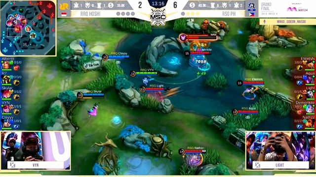 RSG PH LIGHT Khufra Insane set at MSC 2022 Game 4 смотреть онлайн