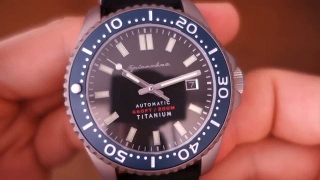 The BEST Appointed Spinnaker Yet! Tesei Titanium Automatic Dive Watch (SP-5061) - Perth WAtch #190 смотреть онлайн