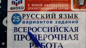 Русский язык 4 класс 2022 год вариант 11 из 25 Полный разбор всех типов заданий