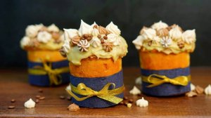 Воздушный ПАСХАЛЬНЫЙ КУЛИЧ в ДУХОВКЕ с ШОКОЛАДНОЙ ГЛАЗУРЬЮ / Пасха 2025