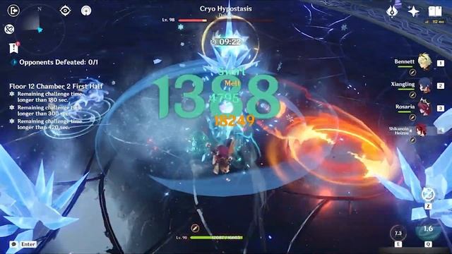 New 2.8 Spiral Abyss Floor 12 full star Guide....Kinda смотреть онлайн