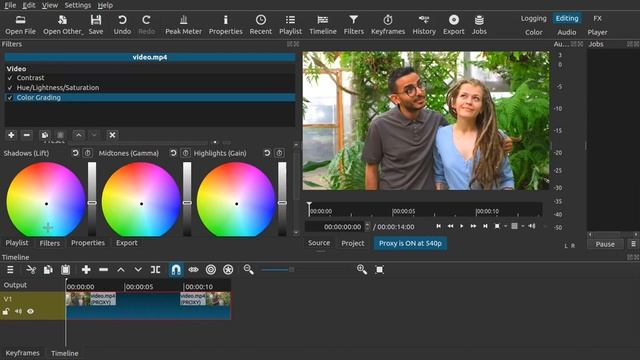 Shotcut Color Grading | Shotcut Video Editor Tutorial