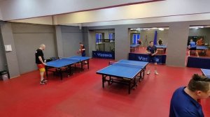 Яньо А. - Чанышев А. и Гаврилов Г. - Шершнёв А. настольный теннис Любительский турнир TTS-ball 13.0