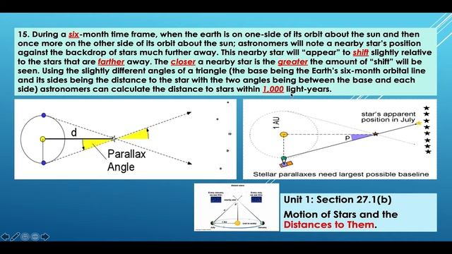 U1 Sect 27 1b Prt II Star Distances смотреть онлайн