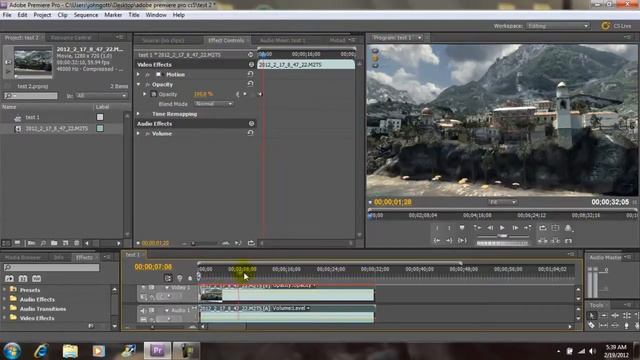 Adobe Premiere Pro Cs5.5 Fade In And Out Tutorial
